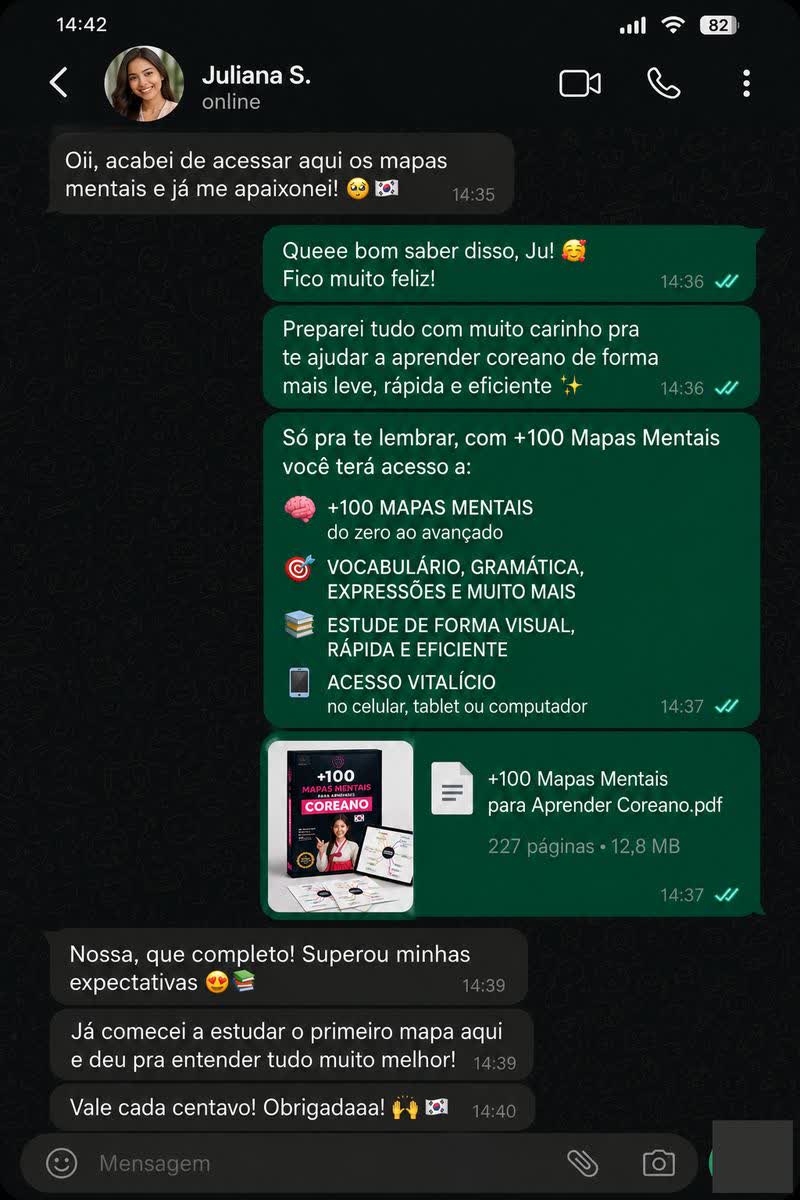 Testemunho por WhatsApp