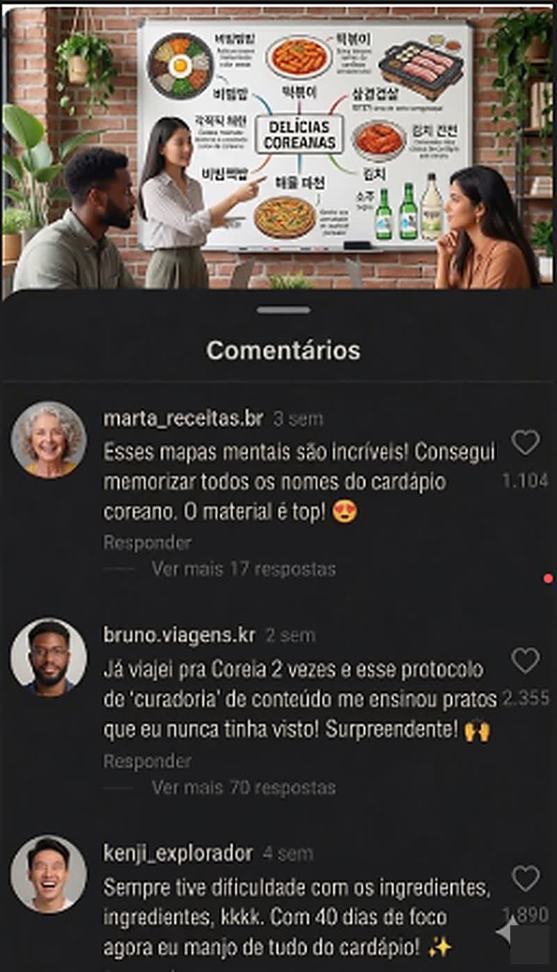 Comentários no Instagram